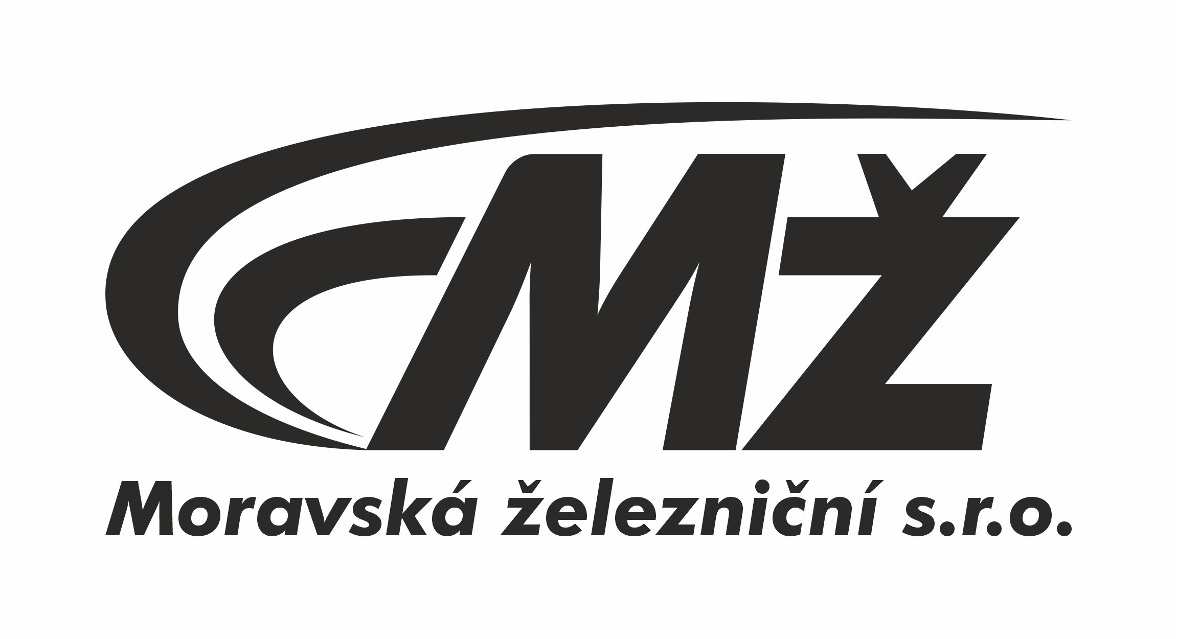 Moravská železniční logo 2020